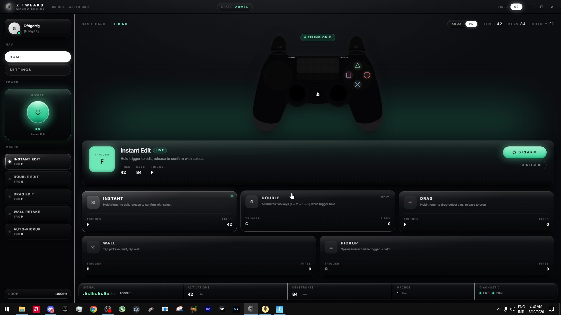 Controller Macro